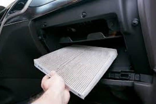 Cabin air filter replacement